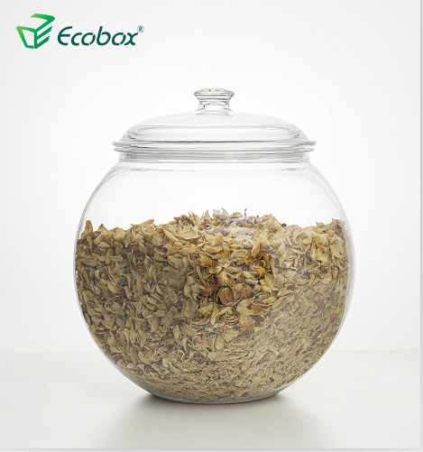 ECOBOX FB220-7 11.7L Les herbes herbes étanches peuvent nouer une boîte de rangement de bonbon de poisson rond